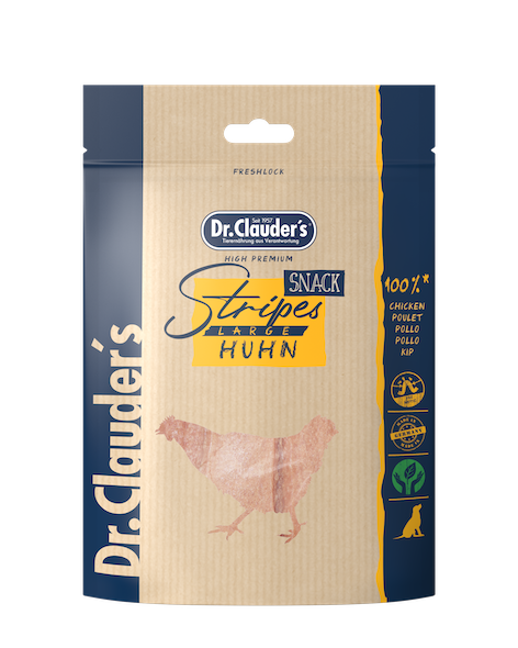 Dr Clauder's Large Stripes Chicken 80g