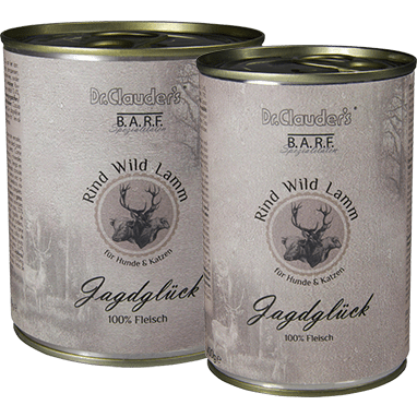 Dr Clauder's BARF Jagdgluck Game, Lamb And Beef