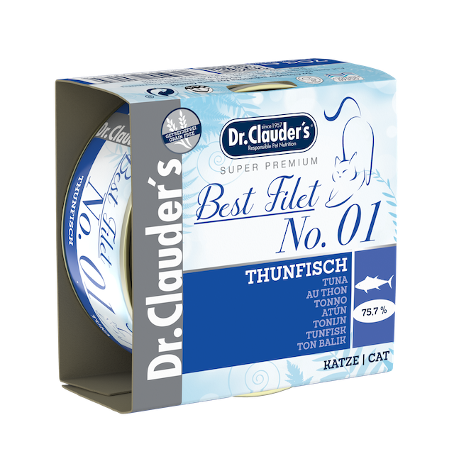 Dr Clauder's Cat Best Fillet No 1 Tuna 70g