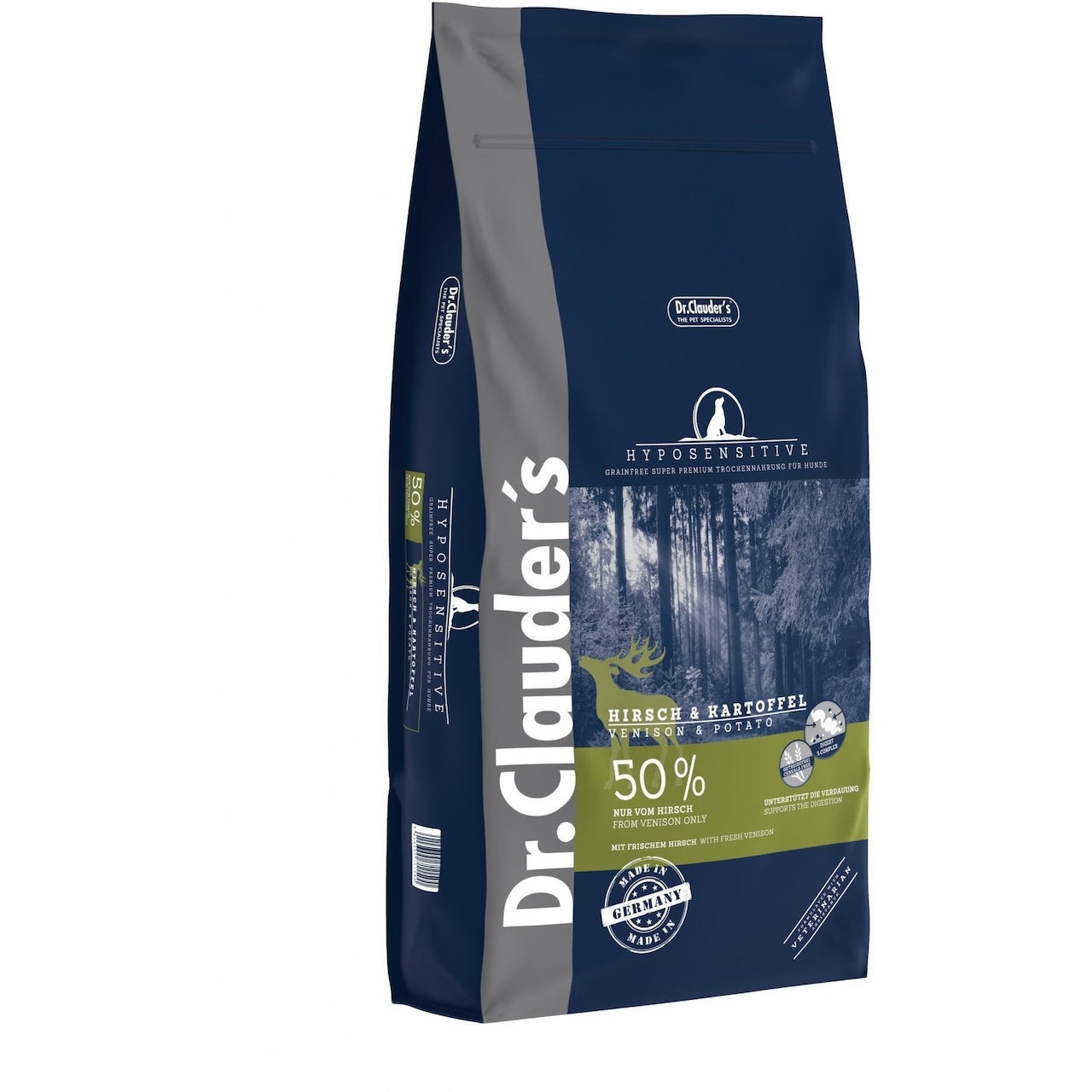 Dr Clauder's Hyposensitive Venison & Potato 20kg VAT free