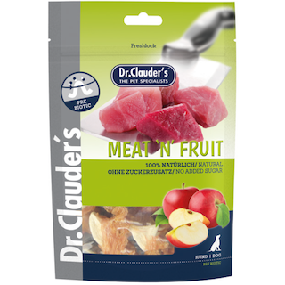 Dr Clauder's Meat 'N' Fruit Apple Treats 80g