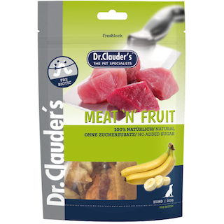 Dr Clauder's Meat 'N' Fruit Banana Treats 80g