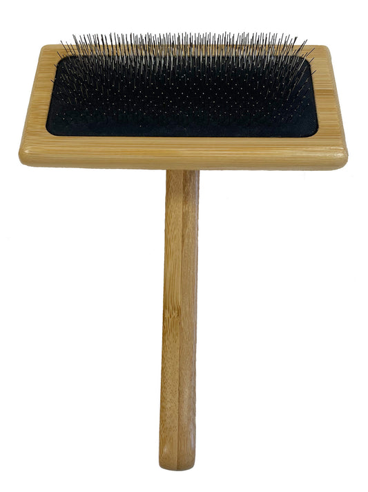 Happy Pet Bamboo Groom Slicker - Large