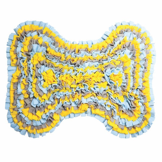 Happy Pet Fluffle Rummaging Snuffle Mat - Bone