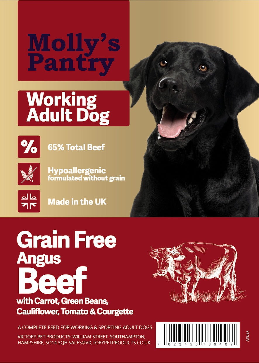 Molly's Pantry 65% Angus Beef Adult Dog