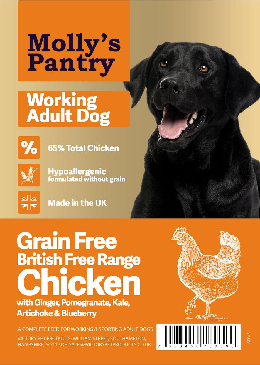 Molly's Pantry 65% Free Range Chicken Adult Dog