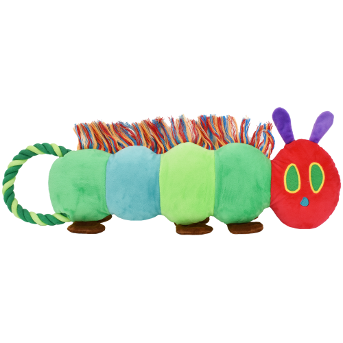 Eric Carle Very Hungry Caterpillar Rope Tug Toy 22cm