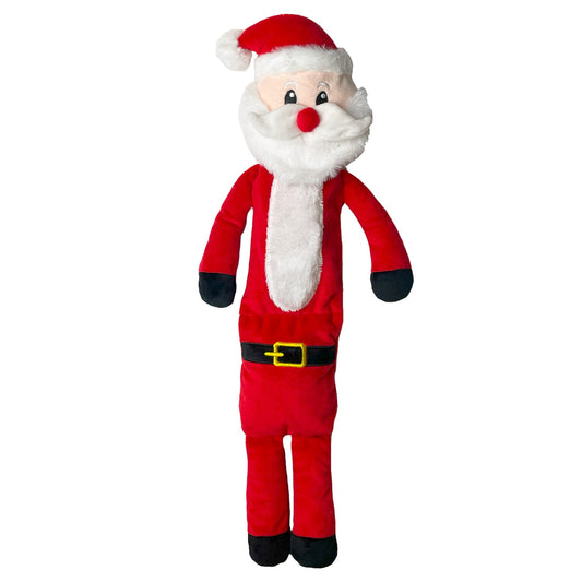 Happy Pet Squeaky Santa Toy