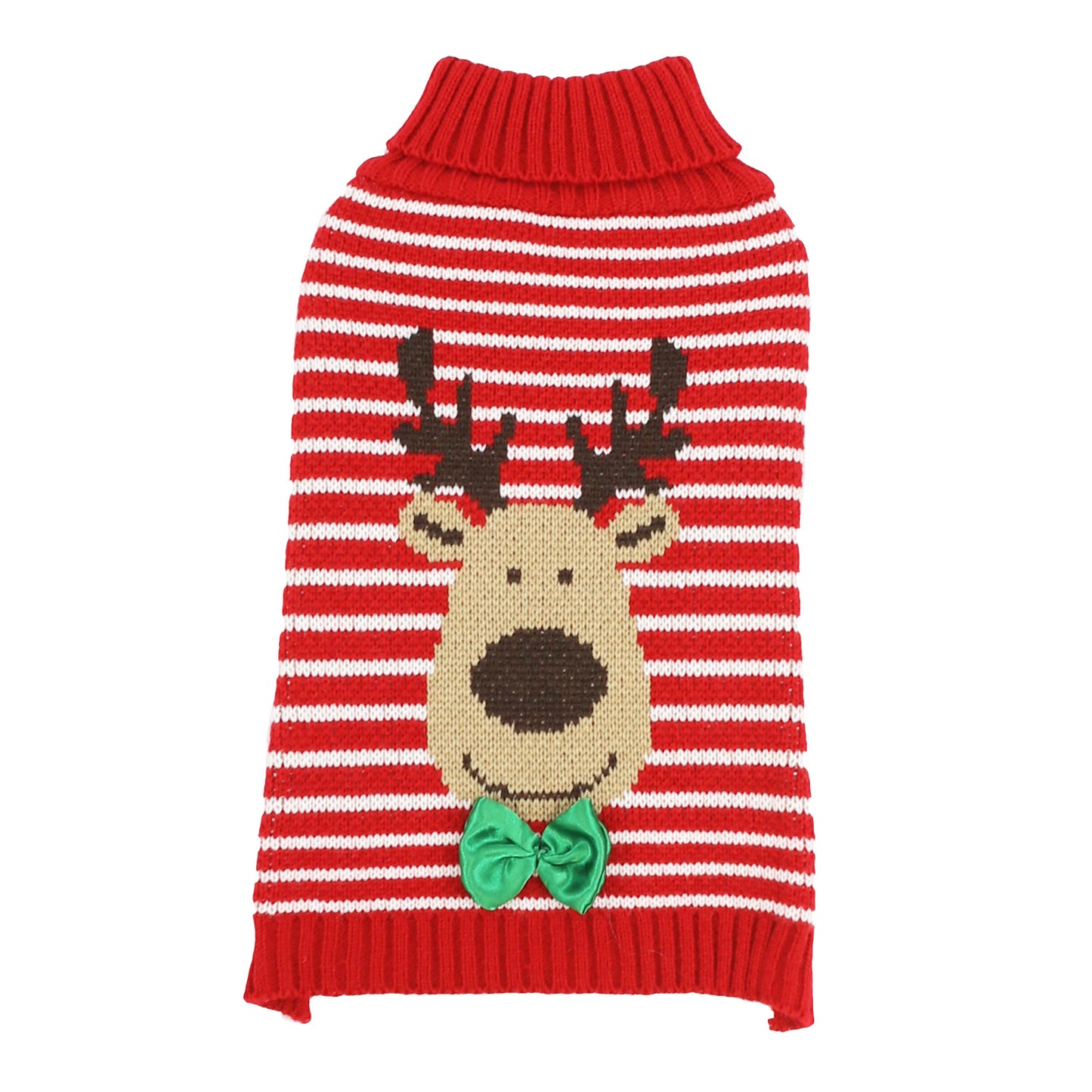Christmas Reindeer Stripe Jumper M/L