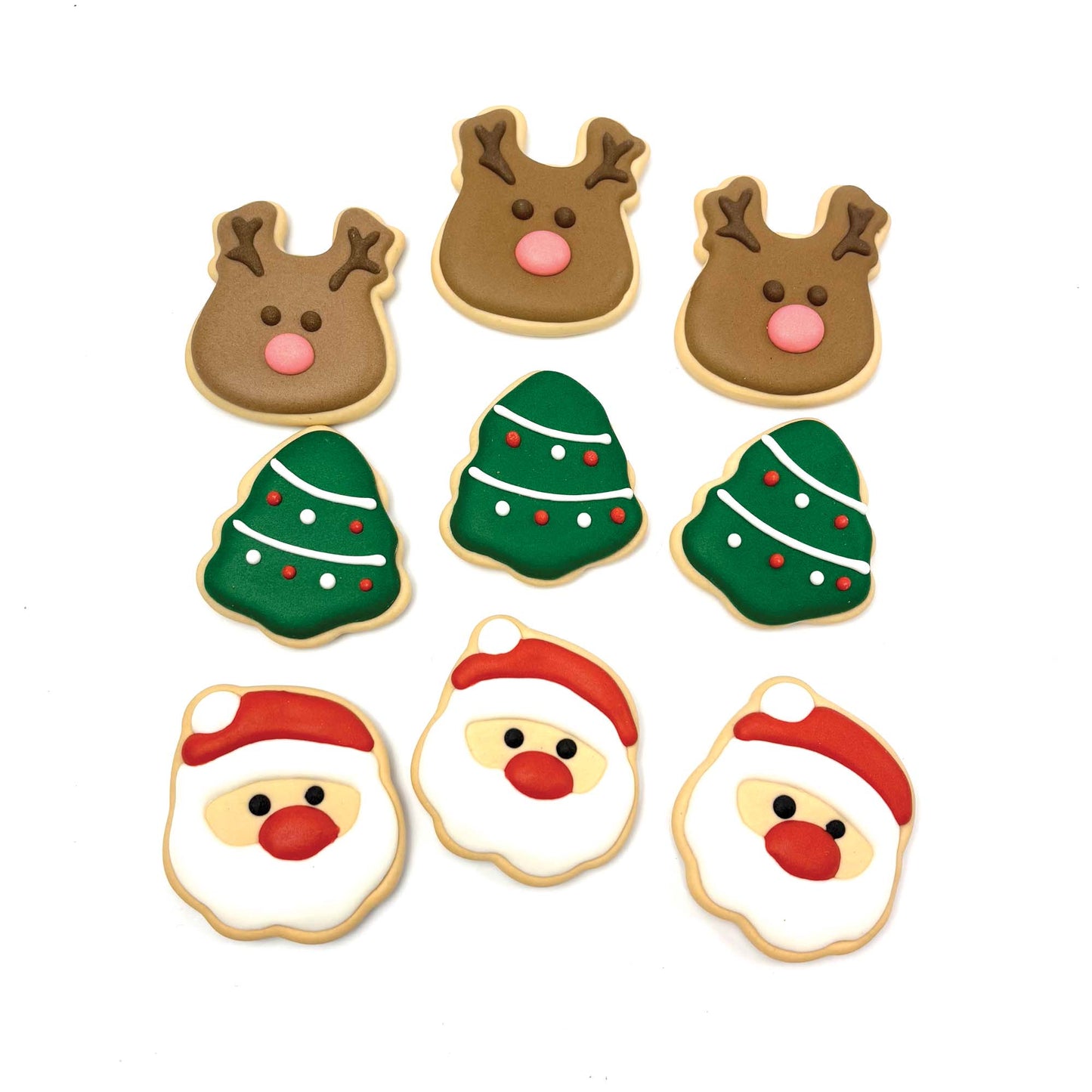 Classic Christmas Festive Dog Biscuits 9pc x6
