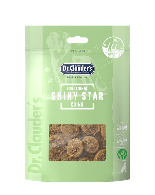 Dr Clauder's Functional Coin Treats - Shiny Star 80g