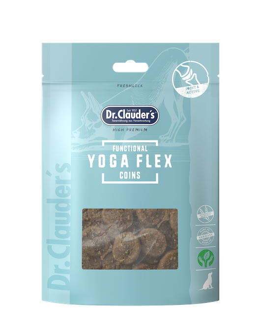 Dr Clauder's Functional Coin Treats - Yoga Flex 80g