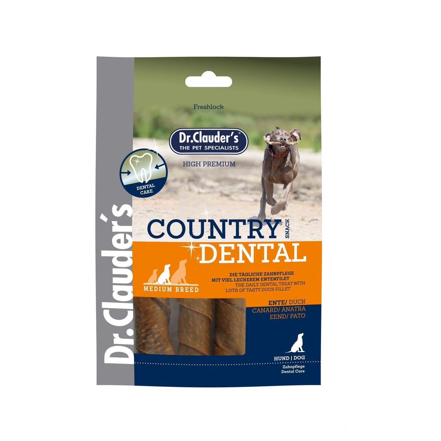 Dr Clauders Country Dental Snack Duck 120g
