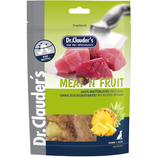 Dr Clauder's Meat 'N' Fruit Pineapple Treats 80g