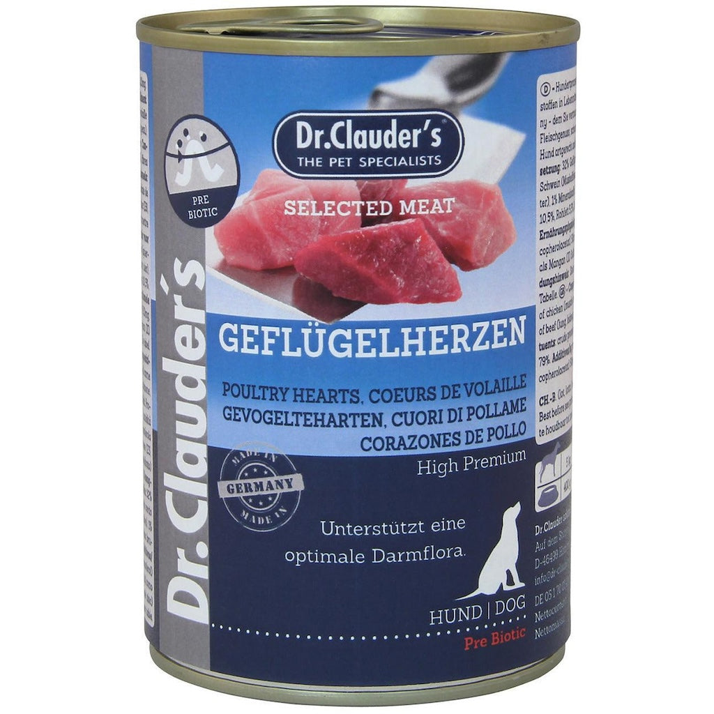 Dr Clauder's Selected Meat Poultry Hearts