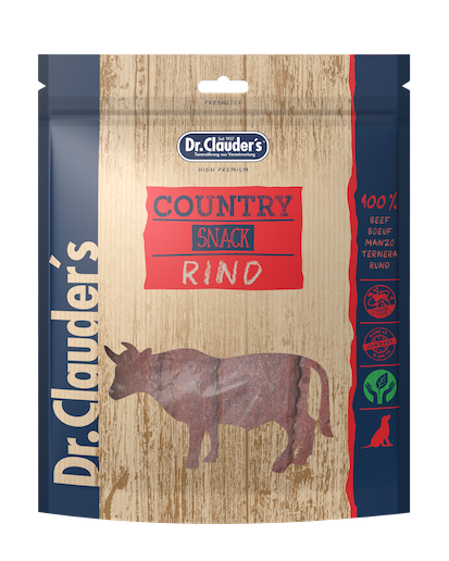 Dr Clauder's Country Line Treats Beef 170g