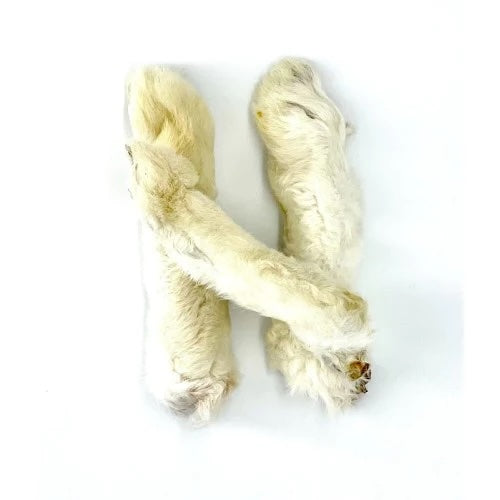 Rabbit Feet with Hair 1kg