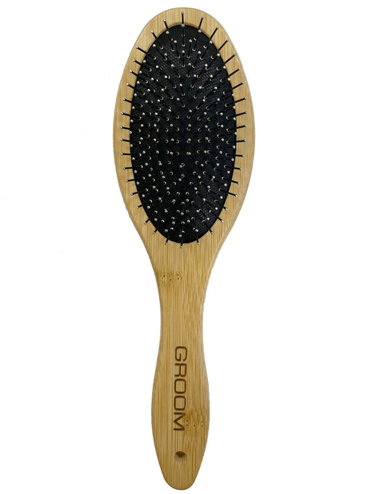 Happy Pet Bamboo Groom Combi Brush