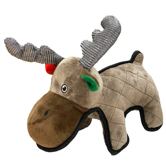 Happy Pet Luxury Christmas Reindeer Dog Toy