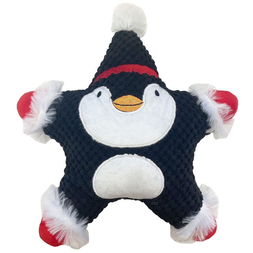 Happy Pet Penguin Star Dog Toy