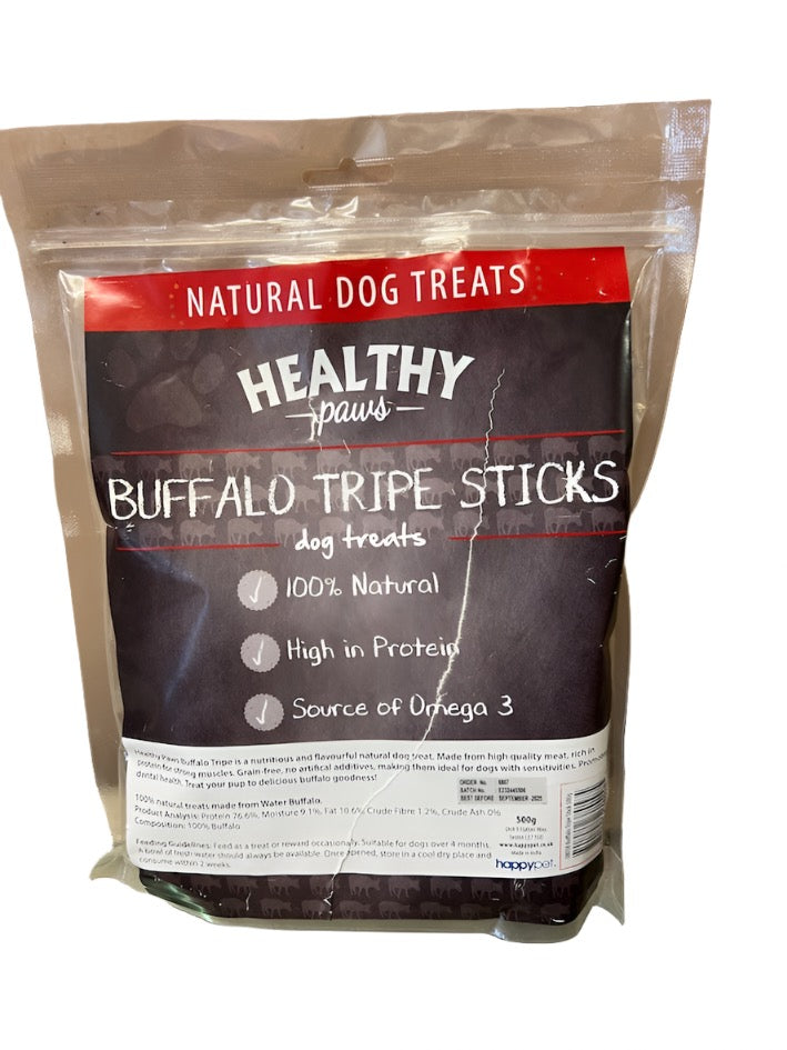 Buffalo Tripe Stick 500g