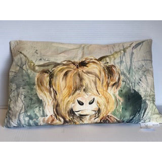Lorient Decor Cushion - Highland Cow