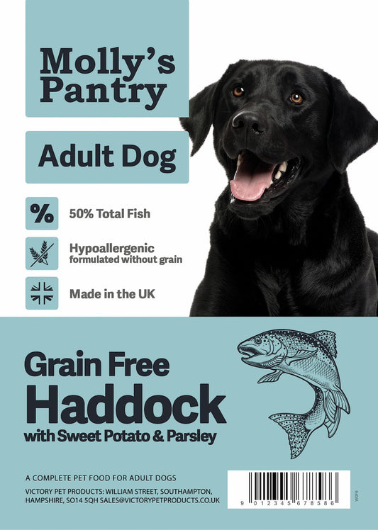 Molly's Pantry 50% Haddock Adult Dog