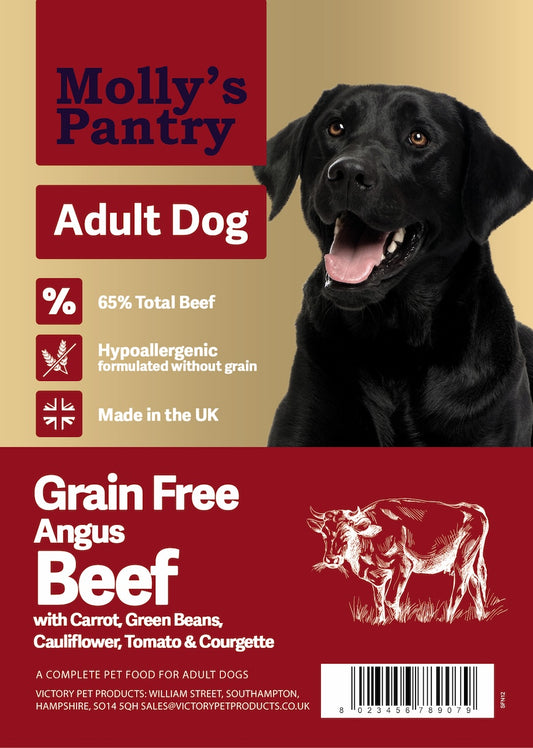 Molly's Pantry 65% Angus Beef Adult Dog