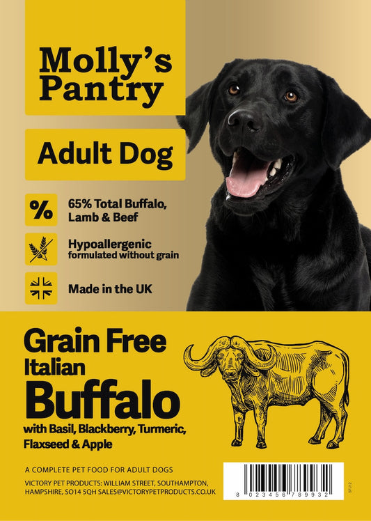 Molly's Pantry 65% Italian Buffalo Adult Dog