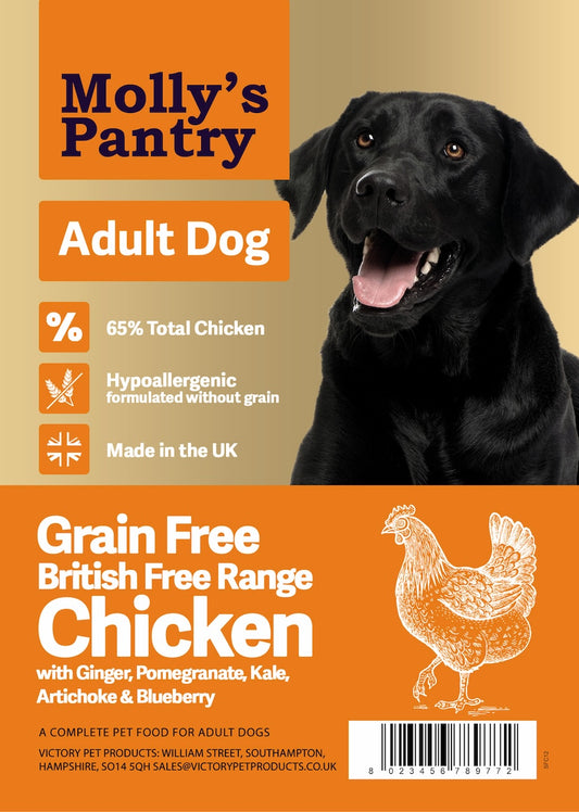 Molly's Pantry 65% Free Range Chicken Adult Dog