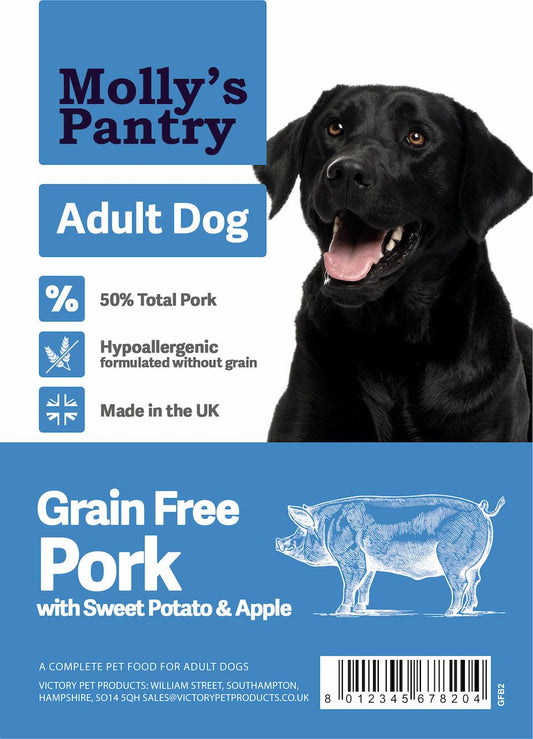 Molly's Pantry 50% Pork Adult Dog
