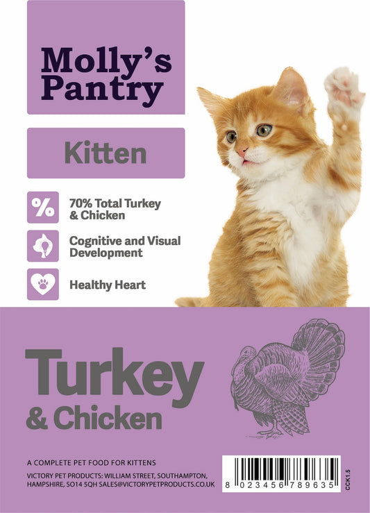 Molly's Pantry Kitten Turkey & Chicken