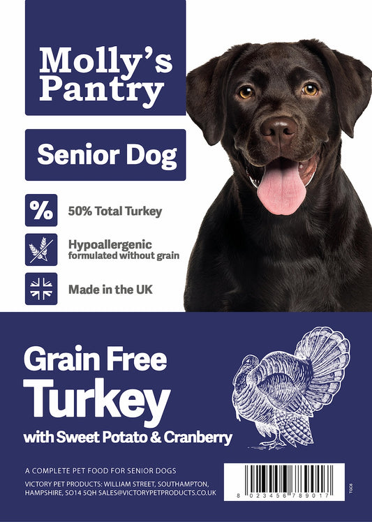 Molly's Pantry 50% Turkey Senior Dog