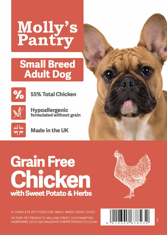Molly's Pantry 50% GF Chicken Small Breed Adult Dog