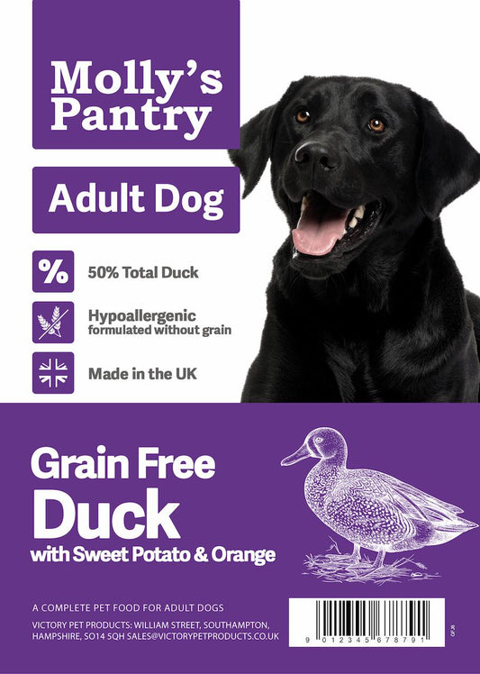 Molly's Pantry 50% Duck Adult Dog