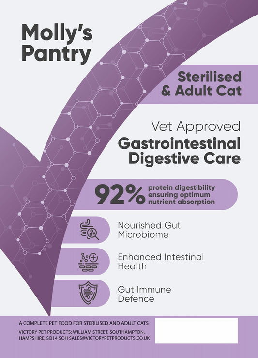 Molly's Pantry Adult Cat - Peptide Gastrointestinal Digestive Care