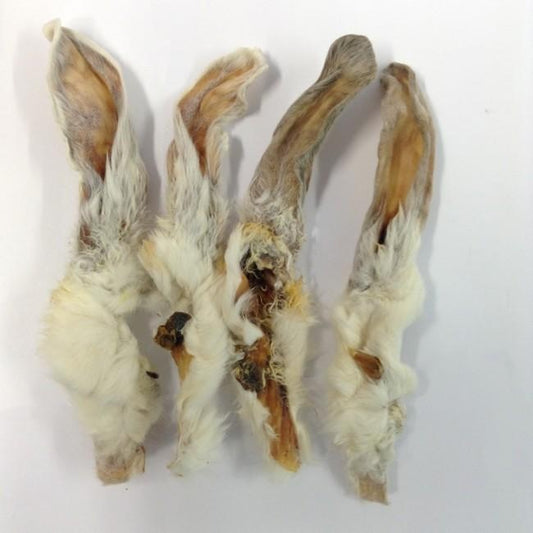 Natural Rabbit Ears with Hair 500g