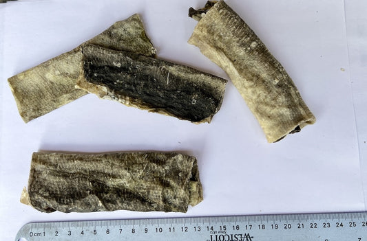 Dried Cod Fish Skin Flats 1kg